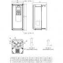 Falownik VFD022FP4EA-41 VFD-CFP2000 Delta Electronics 3-fazowy o mocy 2,2 kW